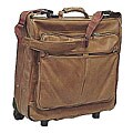 Rolling Leather Garment Bag