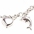 Sterling Silver Multi Charm Bracelet