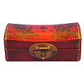 Hand Painted Tibetan Leather Jewelry Box
