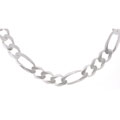 Sterling Silver Figaro Chain (24 in / 5 mm)
