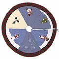 Christmas Delight Patchwork Tree Skirt