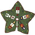 Holiday Lights Patchwork Tree Skirt