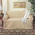 Waffle Weave Loveseat Slipcover