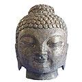 Stone Buddha Head