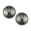 Cultured Tahitian Pearl Earrings (11 mm)