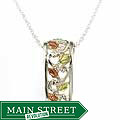 Black Hills Gold 14-kt. and Silver Leaf Pendant