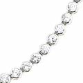 Sterling Silver CZ Classic Necklace