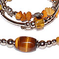 Tiger Eye Bracelet/ Necklace Set (Peru)