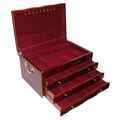 Cherry-finish Jewelry Box