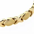 14k Yellow Gold 7-inch Stampato Bracelet