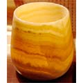 Pear Alabaster Votive (Egypt)