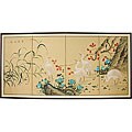 Geese in the Water Silkscreen (China)