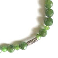 Green Jade and Silver Bracelet (USA)