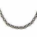 Sterling Silver Bali Chain Toggle Necklace