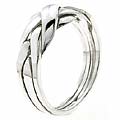 Sterling Silver 4-piece Puzzle Ring