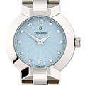 Concord La Scala Women's Blue Dial Steel Watch