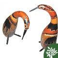 Set of 2 Handmade Gourd Penguins (Peru)