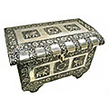 Embossed Elephant Jewelry Box (India)