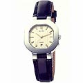 Clerc Women's Automatic Black Leather Strap Watch