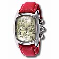 Invicta Lupah Red Lorica Strap Chrono Watch
