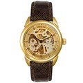 Invicta Mens Skeleton Mechanical Movement Watch