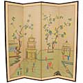 Large Enter the Pagoda Silkscreen (China)