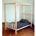 Quilt Canopy Bed (Twin)