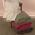 Microsuede Down Throw