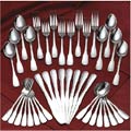 Rogers 18/8 Stainless 45-piece Old Boston Flatware