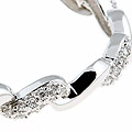 Sterling Silver CZ San Marco Bracelet
