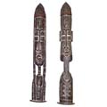 Set of 2 Fulani Couple Masks (Ghana)