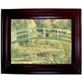 Monet - The Japanese Bridge Framed Canvas