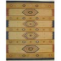 Hand-made Tahoe Wool Flat-weave Rug (8' x 10')
