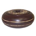 Akan Tribal Medium Wooden Bowl (Ghana)