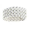 Sterling Silver Italian Mesh Ring