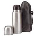 Stainless Steel 1-liter Flask with Case