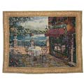 Large Lakeside Terrace Tapestry