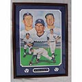 Yankees Ford, Martin and Mantle Framed Print