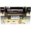 GRIP 115-piece Titanium Drill Bit Set