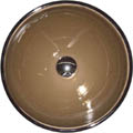 Fontaine Smokey Vessel Sink with Drain Assembly