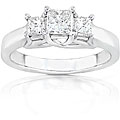 14k Gold 1/2ct TDW Princess Diamond Ring (H-I, I1-I2)
