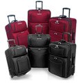 Traveler's Choice El Dorado 3-piece Ballistic Nylon Luggage Set