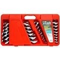 GRIP 14 pc Angle Open End Wrench Set (SAE)