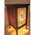 Tiffany-style Mission Design End Table/Lamp