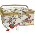 Classic Sewing Basket with Accessories