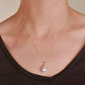 14k Gold Cultured South Sea Pearl Pendant (10-13mm)