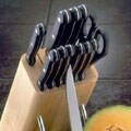 13-piece Kitchen Knife Set with Block