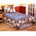 Sport Patchwork Quilt Set