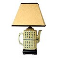 Blue and White Teapot Lamp (China)