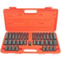 GRIP 38-piece 1/2-inch and 3/8-inch Impact Socket Set (SAE)
